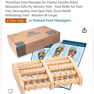 TheraFlow foot massager for plantar fasciitis relief.